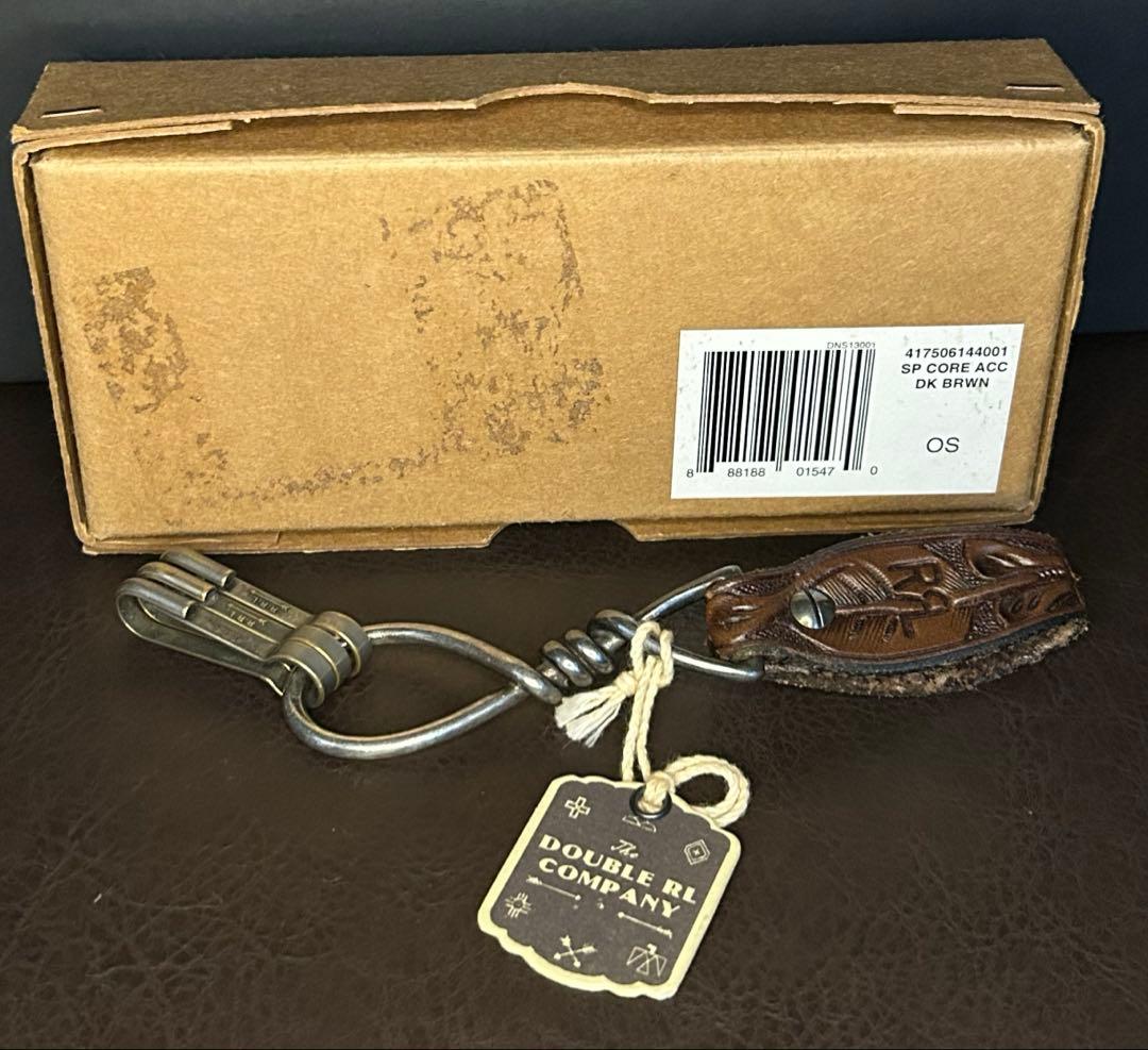 RRL ラルフローレン レザー製キーホルダー キーフォブ - メルカリ