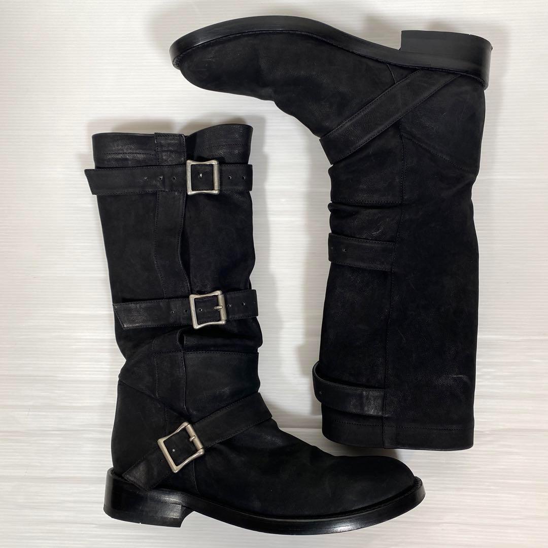 アンドゥムルメステール マルチベルトパイレーツブーツ ブラックEU41