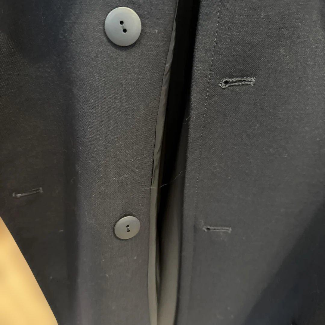 レリアン ホワイトレーベル11号 近年タグ 濃紺 ウールのピーコート 冬