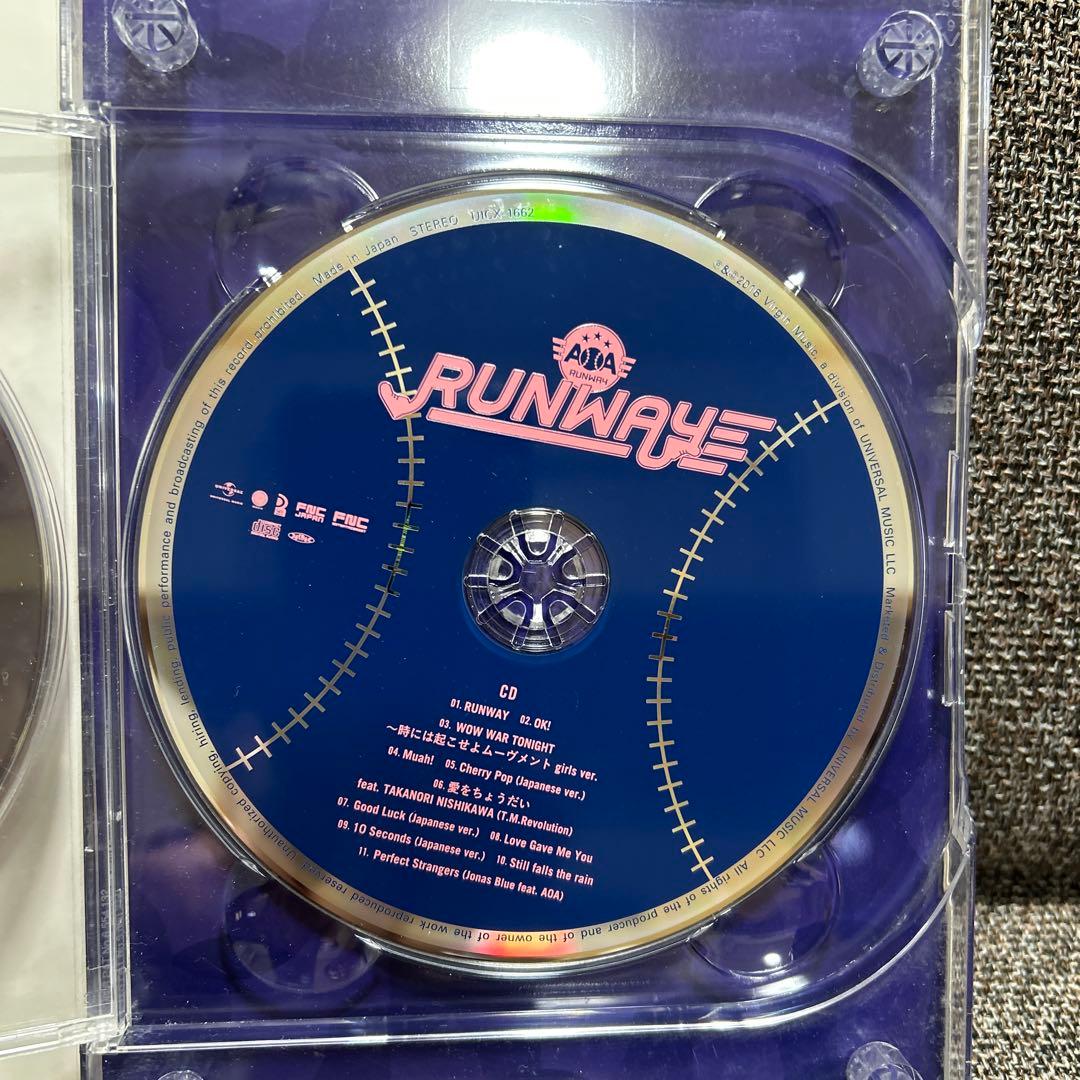 【廃盤 貴重】 AOA RUNWAY 初回限定盤A Blu-ray 付