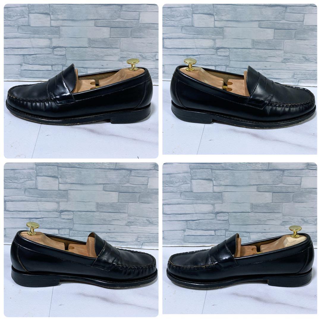 G.H.BASS ジーエイチバス ロファー LOGAN 革靴 黒 27 E