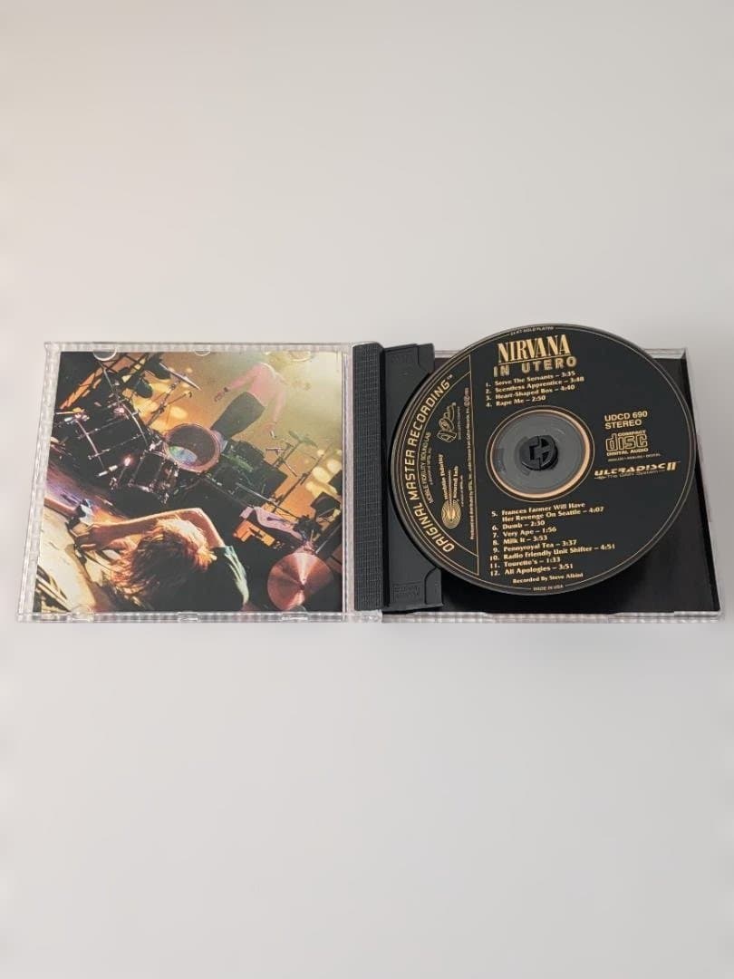 Nirvana IN UTERO ULTRADISC 24K Gold 限定版