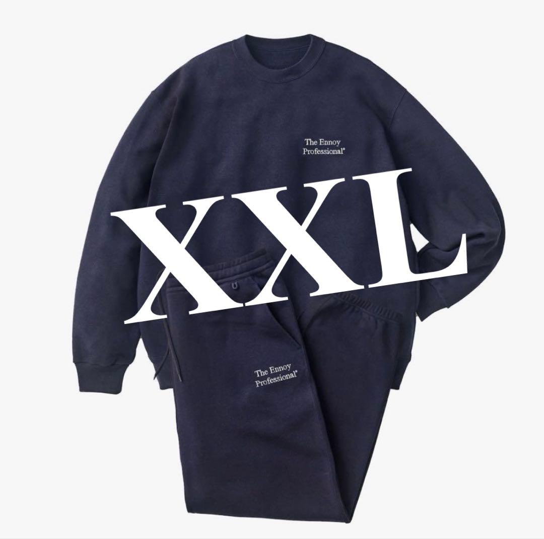 ennoy PROFESSIONAL CREW SWEAT SET UP XXL - メルカリ