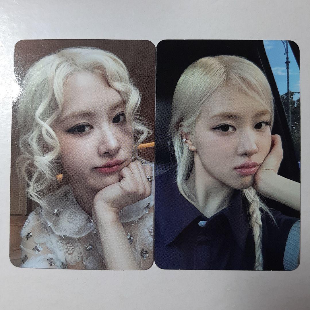 BLACKPINK ロゼ KR Exclusive ver. トレカ 2枚 - メルカリ