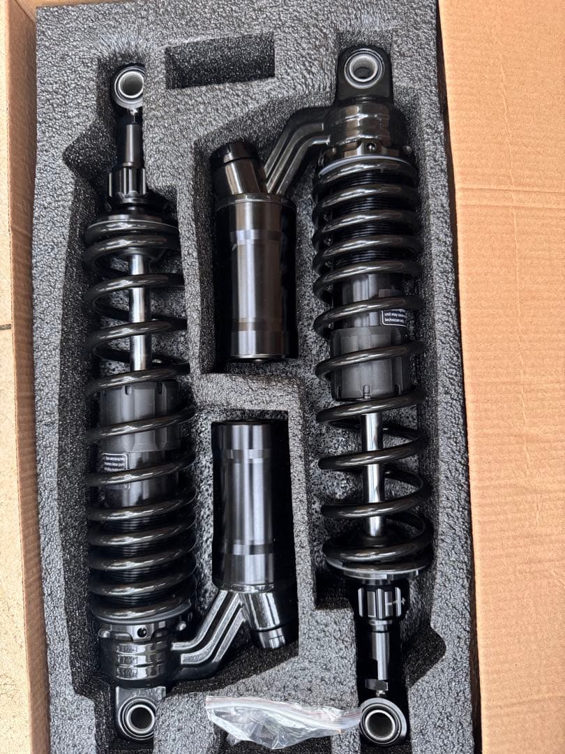 汎用 バイク 360mm リアサスペンション リアショック オーリンズ