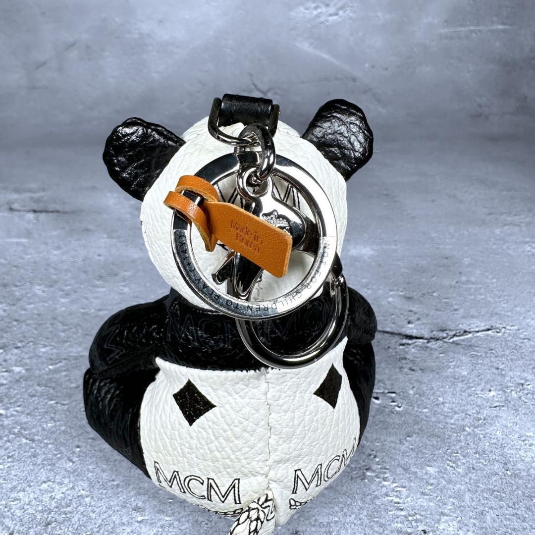 MCM エムシーエム パンダ チャーム バッグチャーム キーホルダー