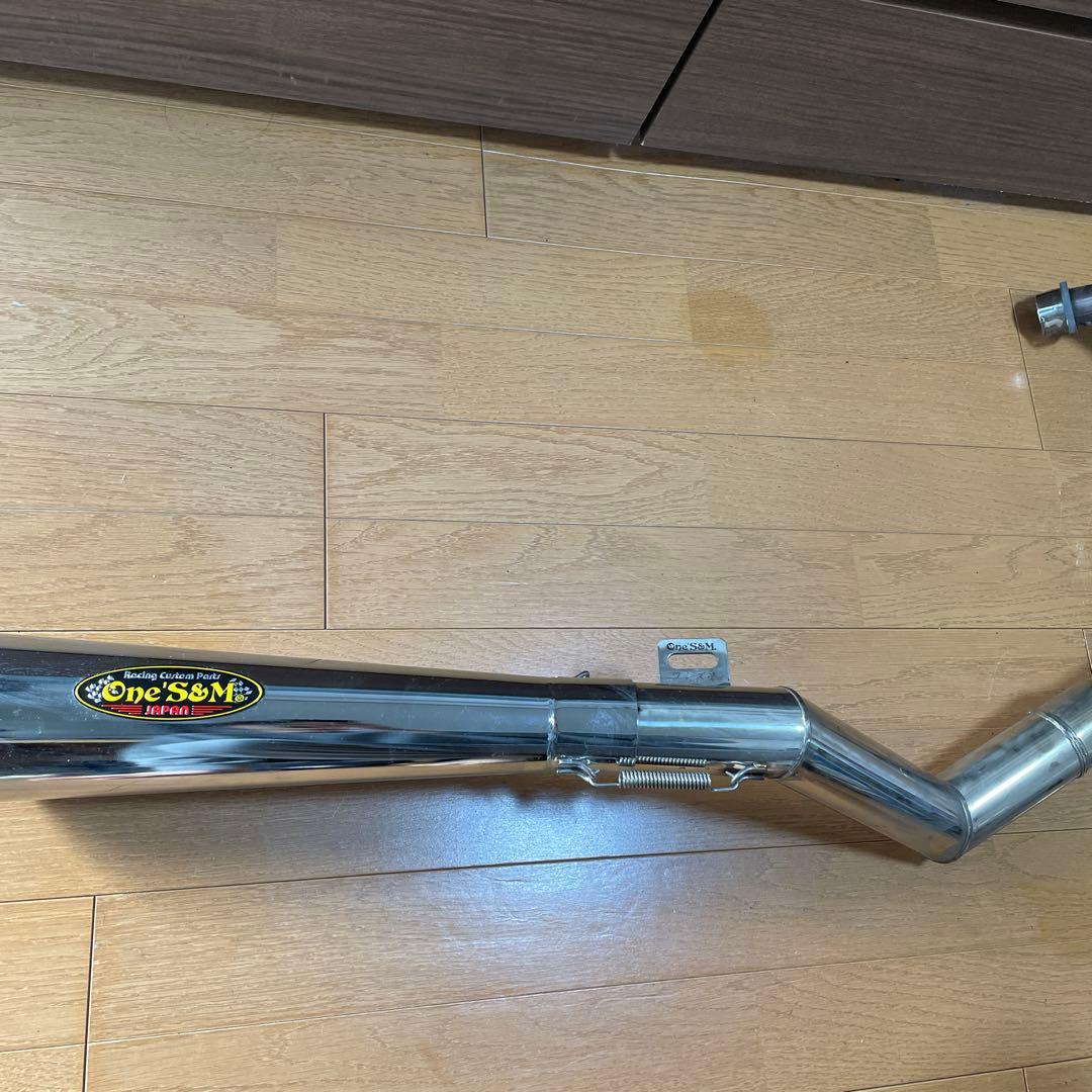 エイプ50(fi)専用 手曲げ ワンズ菅 爆音菅 - メルカリ