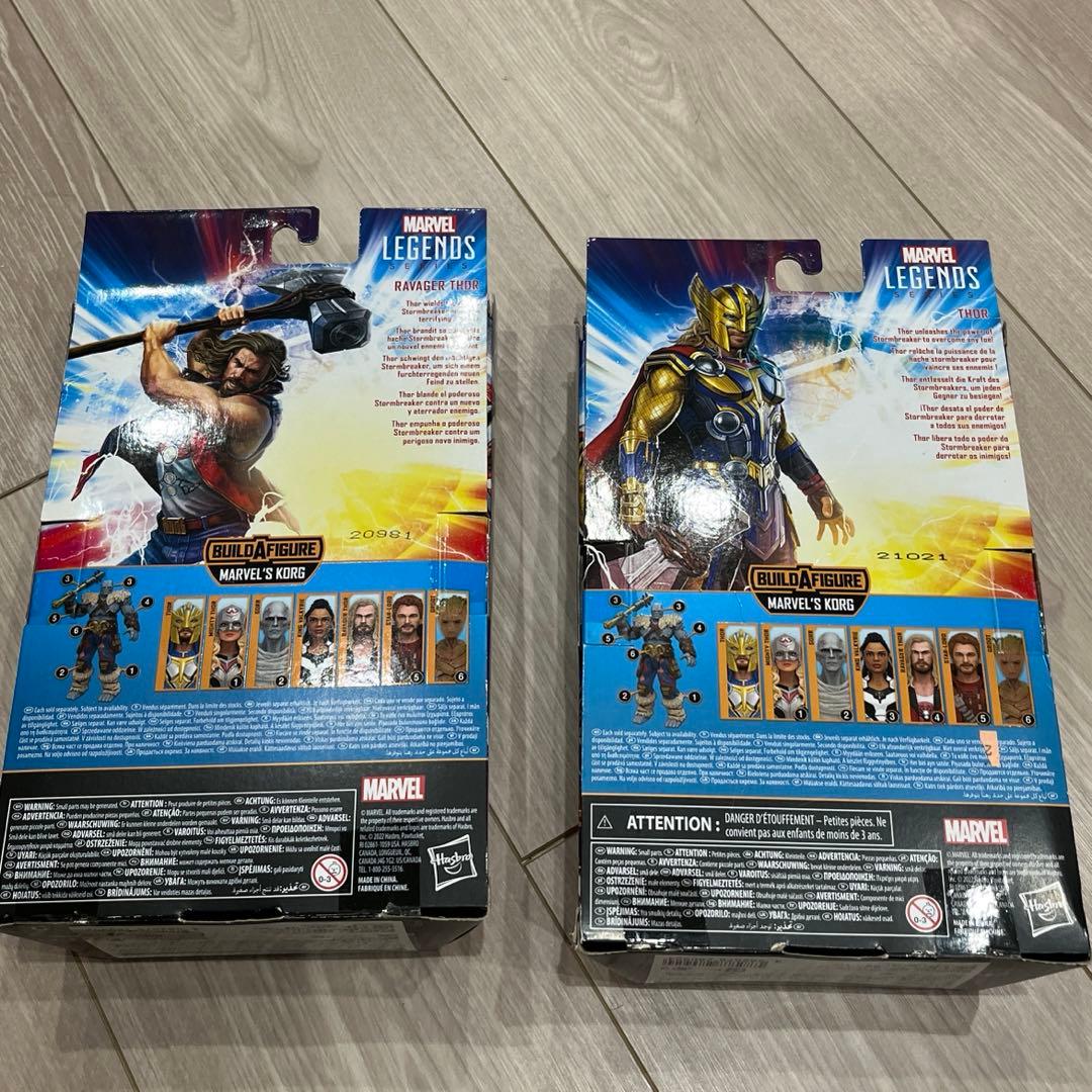 ソー ラブ＆サンダー フィギュア 2体セット - メルカリ