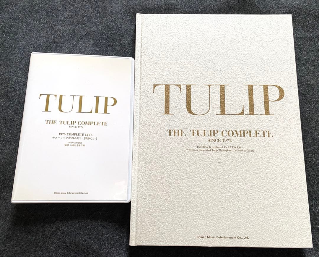 THE TULIP COMPLETE アンソロジーブックとライブCD セット - メルカリ
