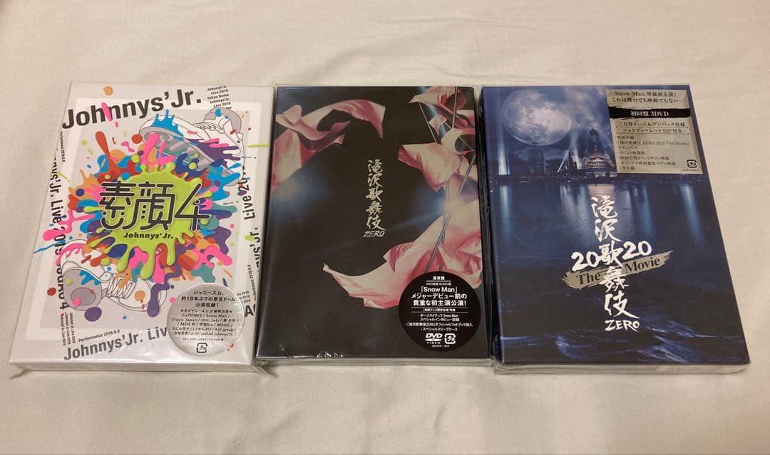 素顔4Johnny's Jr. LIVE 2019 & 滝沢歌舞伎 DVDセット - メルカリ