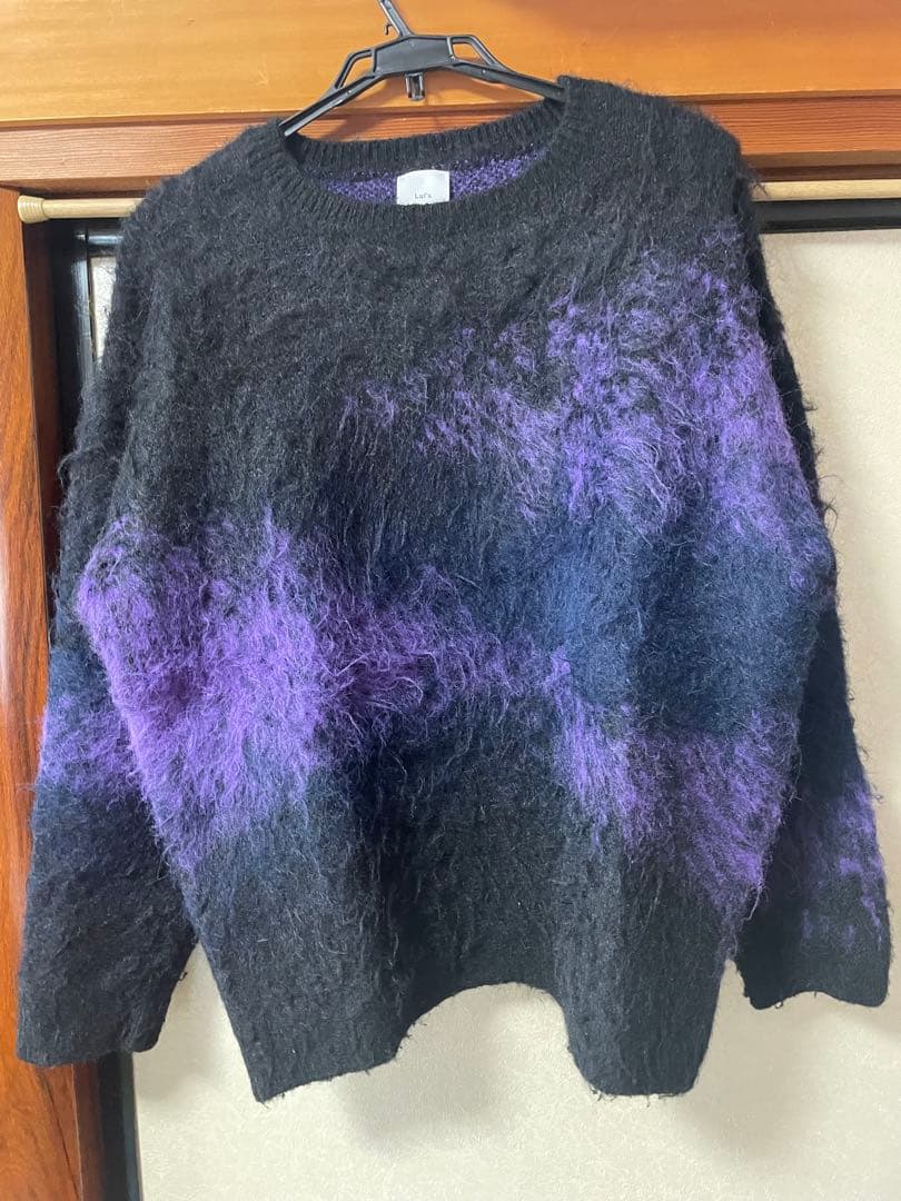 完売品 Luis グラデーションシャギークルーネックニット - メルカリ
