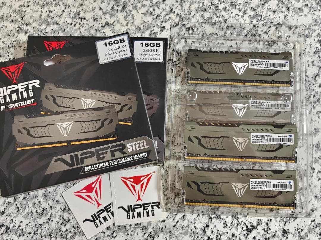 Patriot Viper DDR4-3200MHz 32GB(8×4) Viper 4 DDR4 PERFORMANCE MEMORY DRAM | Viper Gaming