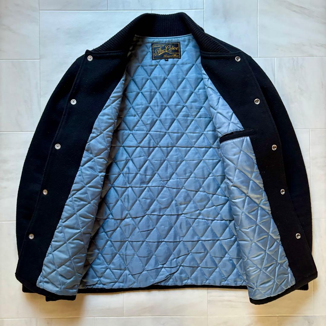 日本製】 キャリー メルトンファラオジャケット チェーンステッチ L