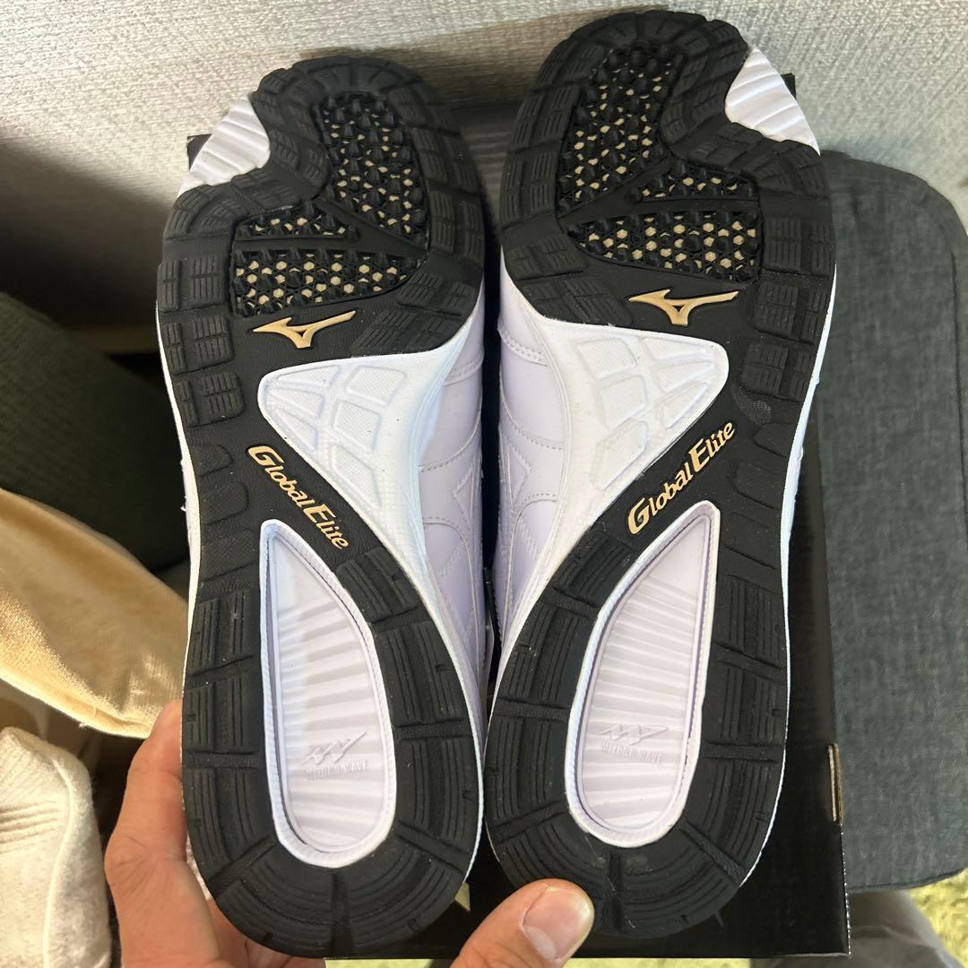 ★新品タグ付き★ ミズノ　グローバルエリート　アップシューズ　野球　28.5cm