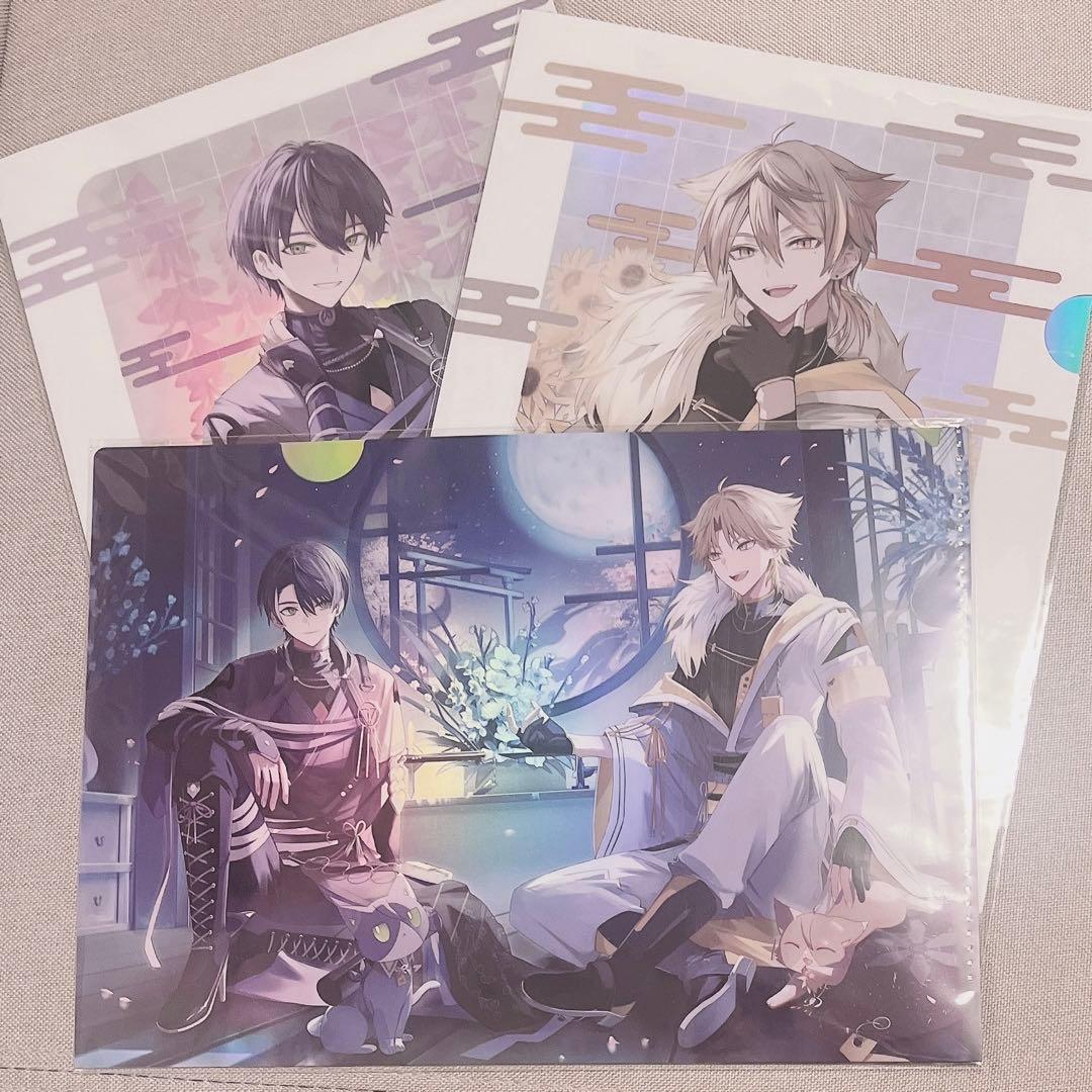 咎人】剣持刀也 伏見ガク クリアファイル 7th 7周年【にじさんじ百貨店