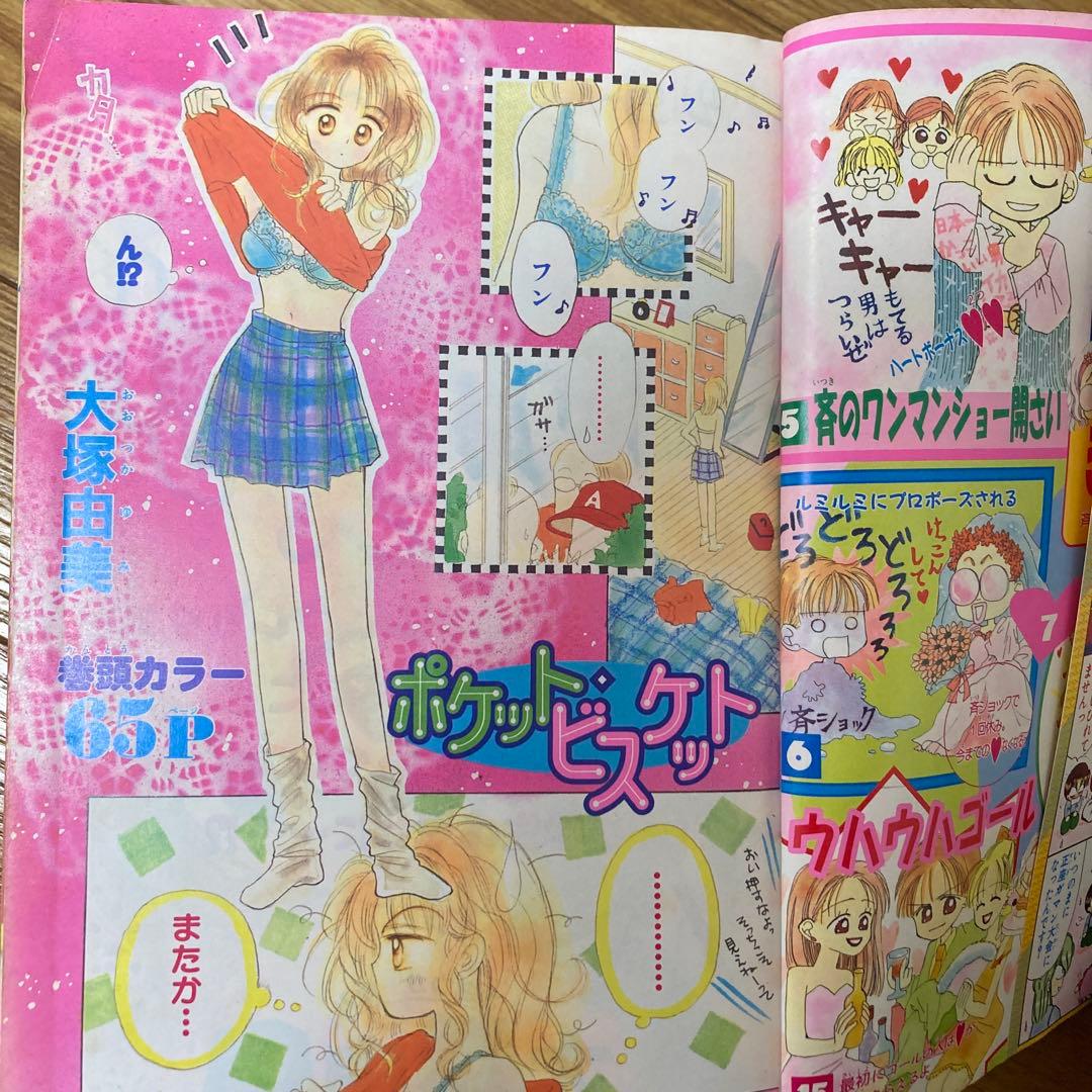 りぼん りぼんびっくり 増刊号 付録 無 吉住渉 小花美穂 こどもの