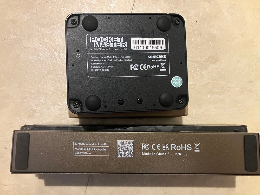 SONICAKE Pocket masterと chocolateplus - メルカリ
