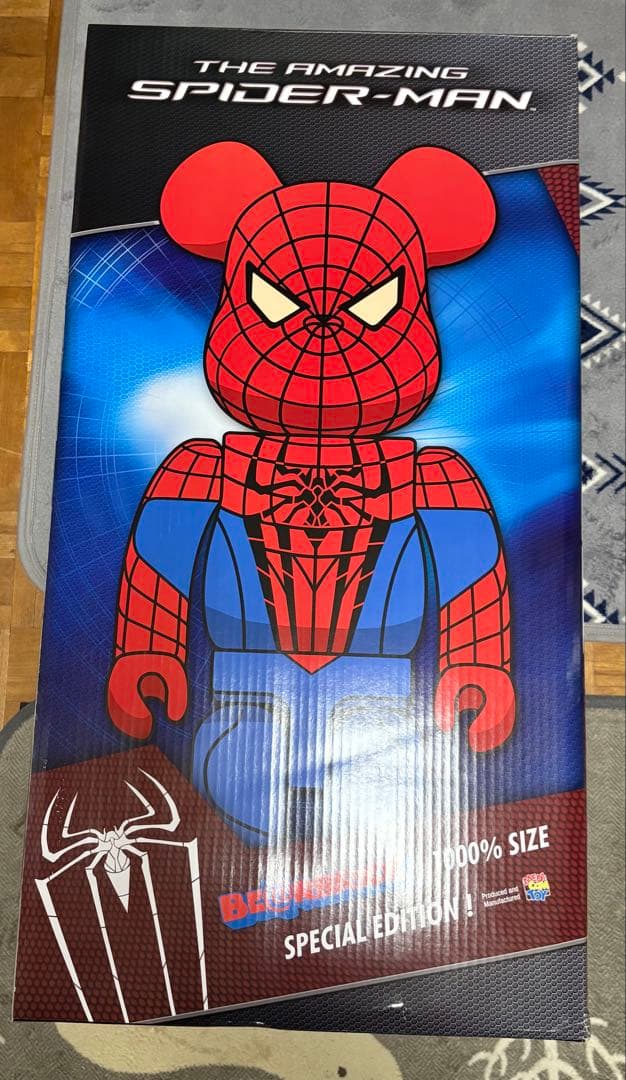 アメコミ THE AMAZING SPIDER-MAN BE@RBRICK 1000% Amazon | BE@RBRICK THE AMAZING SPIDER-MAN 1000％ | フィギュア