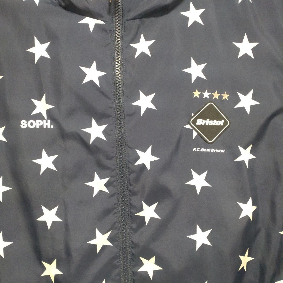 Bristol 星柄ナイロンジャケット