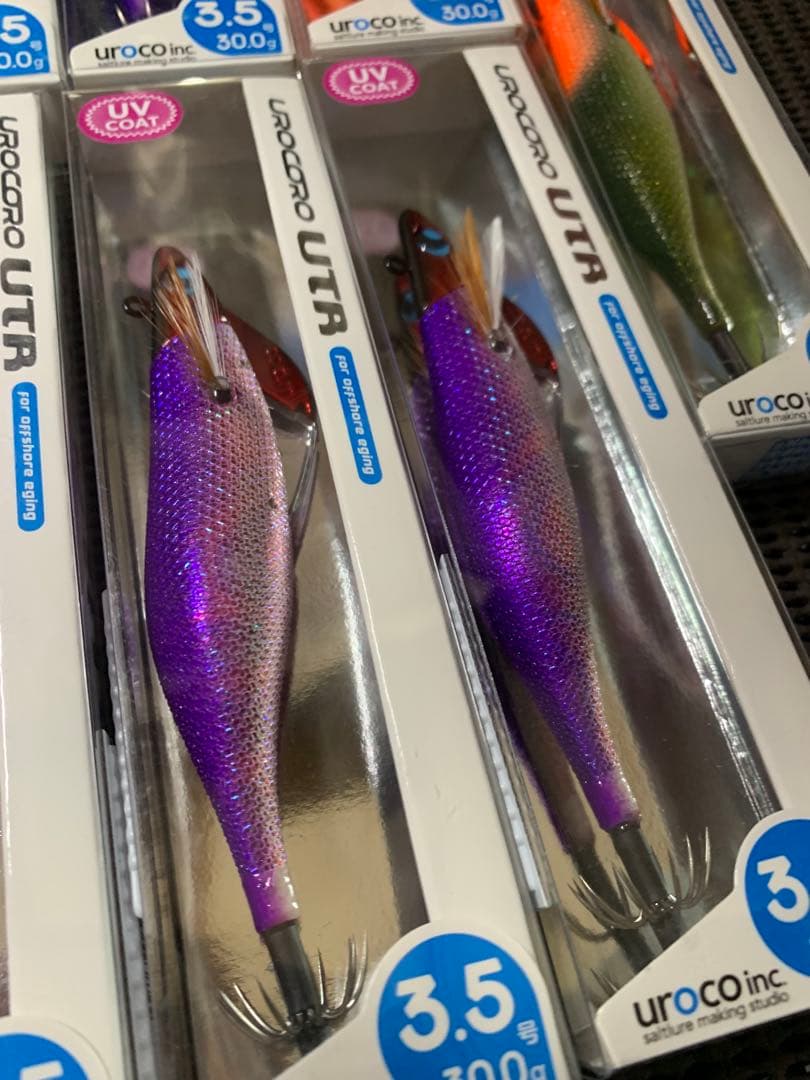 ウロコロUTR！3.5号9本！6カラー！ティップランに！ダートマックスtr