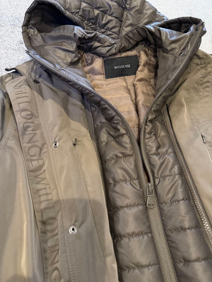 リッキー様専用【新品】WillLOUNGE フード着脱ステンカラーコート