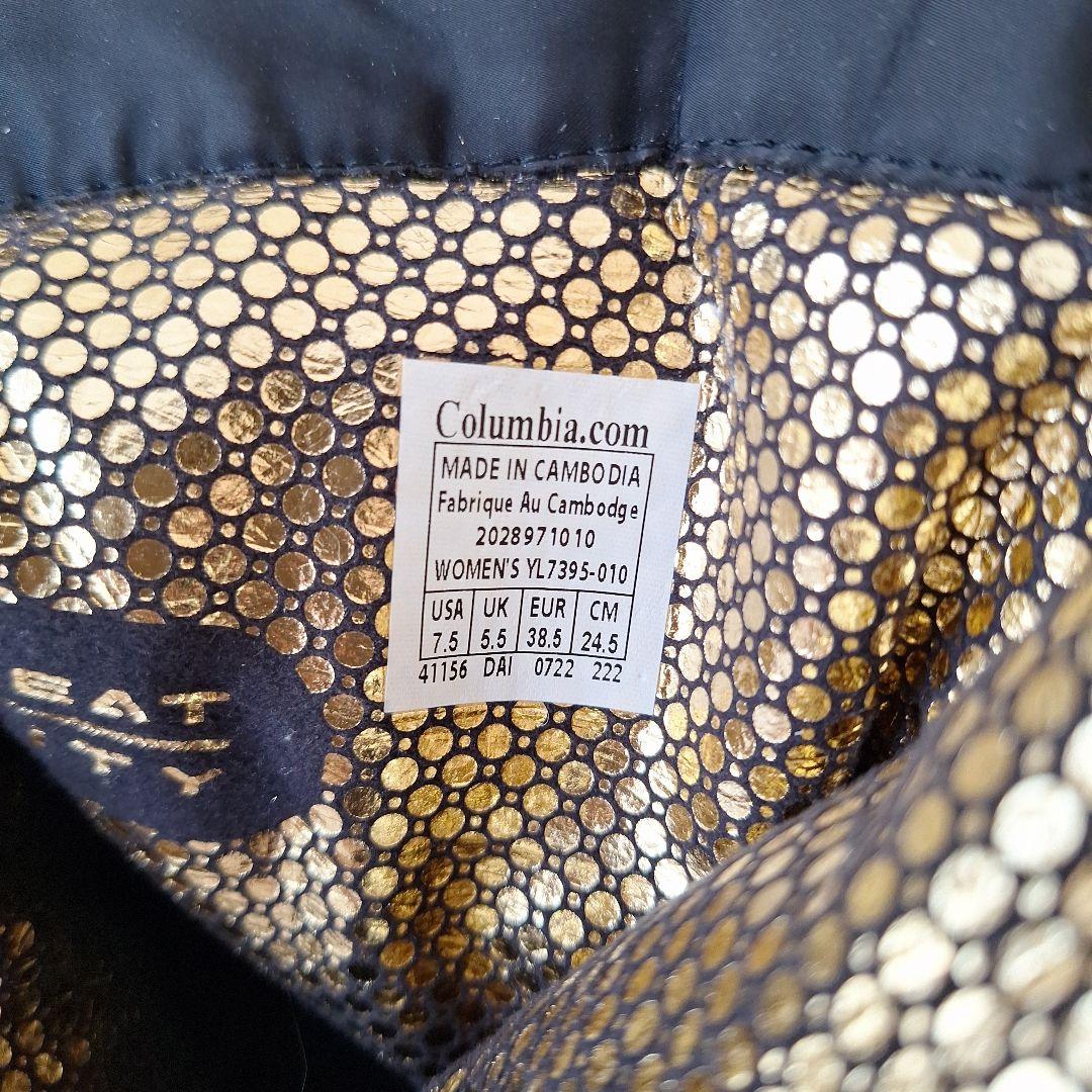 【美品】コロンビア サップランド ブーツ スリー ディーヴァ 24.5cm 黒