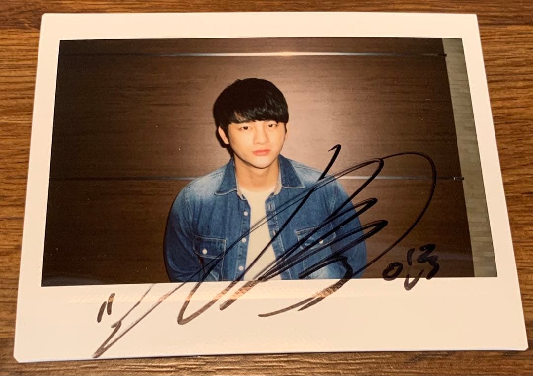 ソ・イングク　サイン入りポラロイド写真セット Kstyle13周年プレゼント🎁】 ソ・イングク直筆サイン入りポラを 抽選で