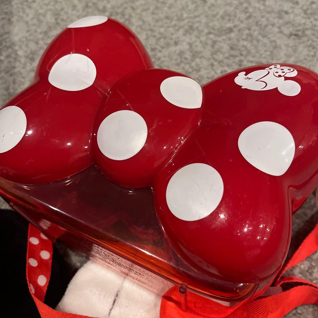 ミニーマウス ファンキャップ ポップコーンケース ミニーヘアピンセット