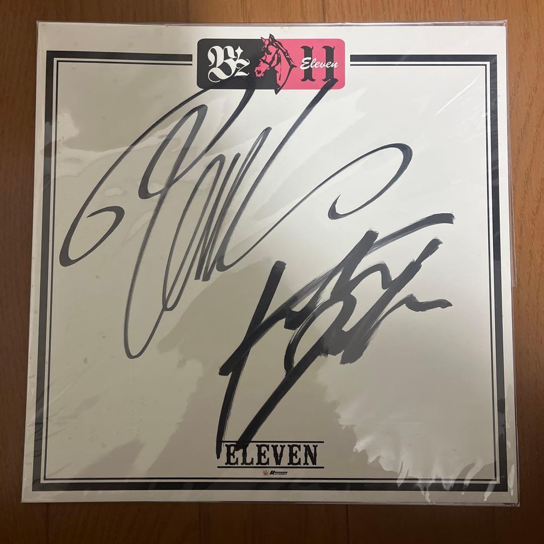 B'z サイン色紙 色紙 チケット B'z 「B'z」のサイン色紙とライブのチケットを額装しました