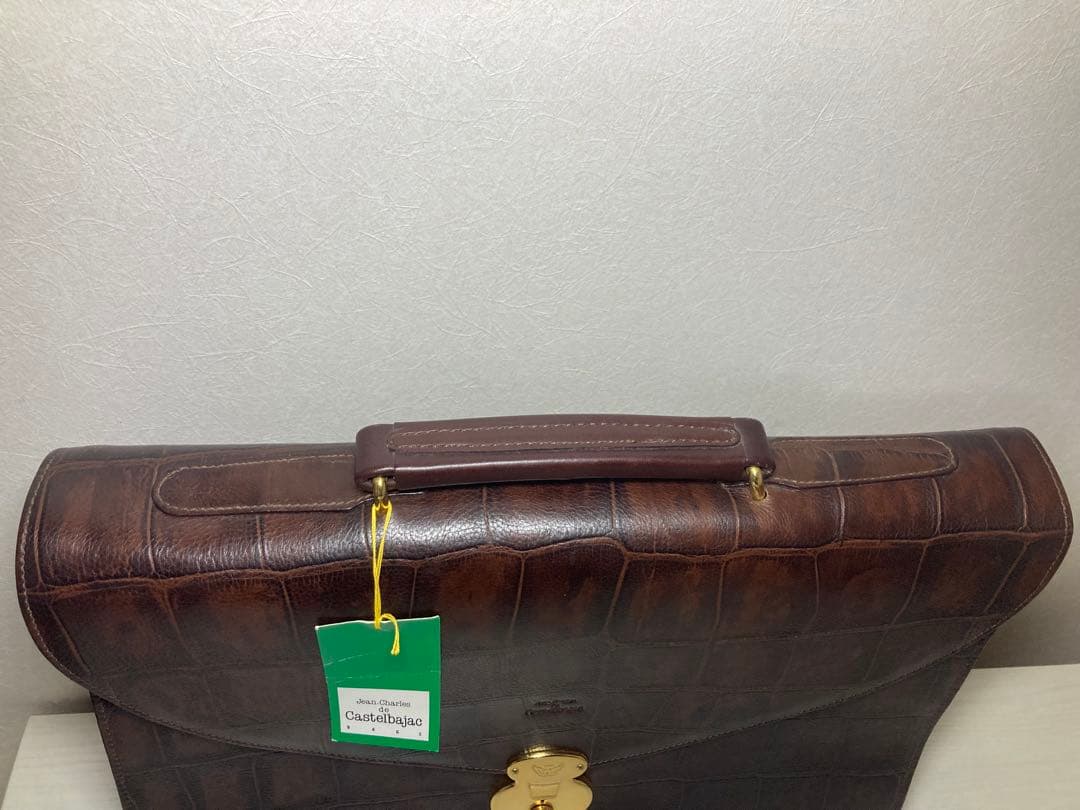 未使用品】CASTELBAJAC ダレスバッグ ビジネスバッグ 鍵付き - メルカリ