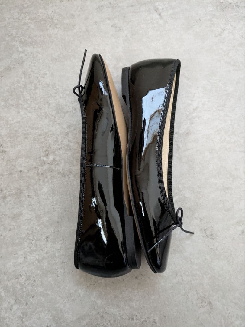 ユナイテッドアローズ Odette e Odile ブラックバレーシューズ 24 24 e