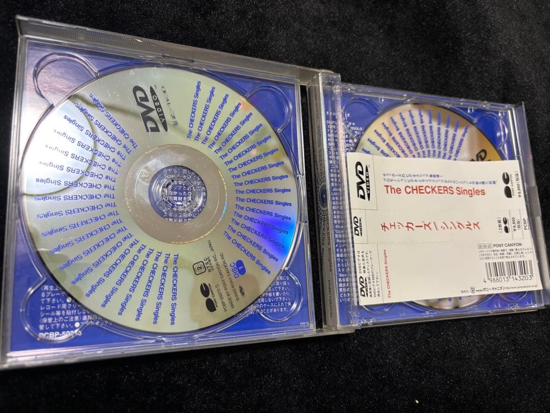 【激レア】チェッカーズ 素顔／Singles DVD 2作セット 貴重