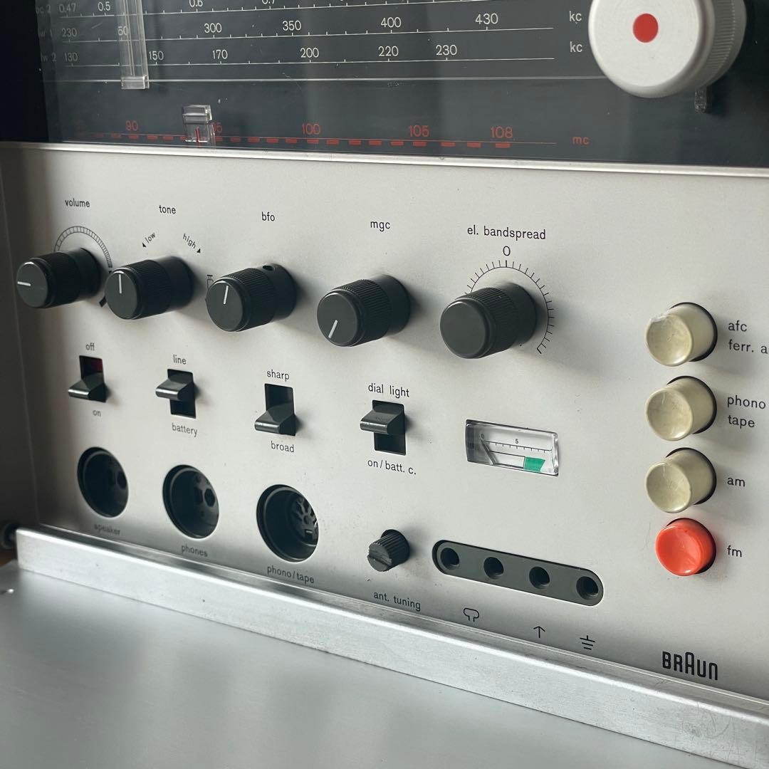 BRAUN T1000CD ラジオ Dieter Rams MoMA収蔵 ドイツ - メルカリ