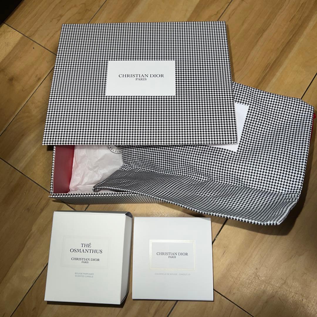 未使用品】Dior ambre nuit アロマキャンドル 蓋付き - メルカリ