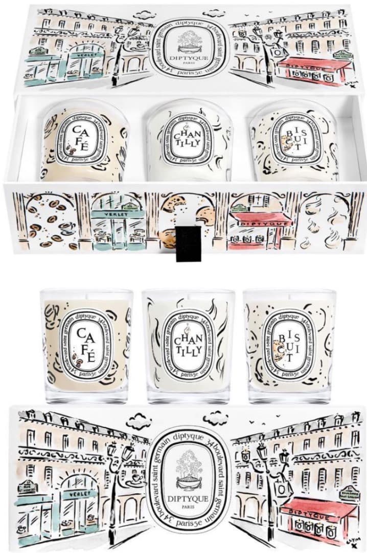 ★7/27まで限定★【新品未開封】 Diptyqueキャンドル限定コフレ・希少 ディプティック22年クリスマス第1弾、