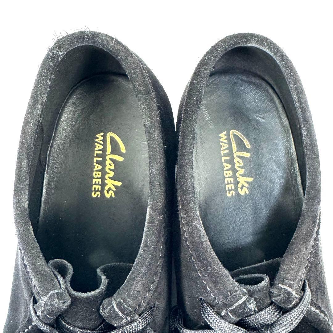 【極美品級】Clarks Wallabee EVO WP ブラック 26.5cm