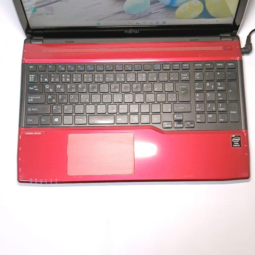 J100【設定済】富士通ノートパソコン i3/750GB Windows11 - メルカリ