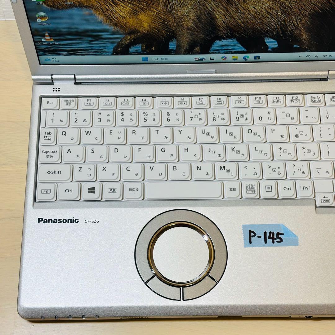 レッツノート PC Windows11 SSD DVD オフィス付き P-145 - メルカリ