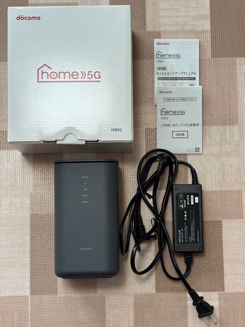 ★値下げしました★ドコモ  5G HR02 ルーター ドコモ、「home 5G」専用の新ルーター「HR02」 - ケータイ Watch
