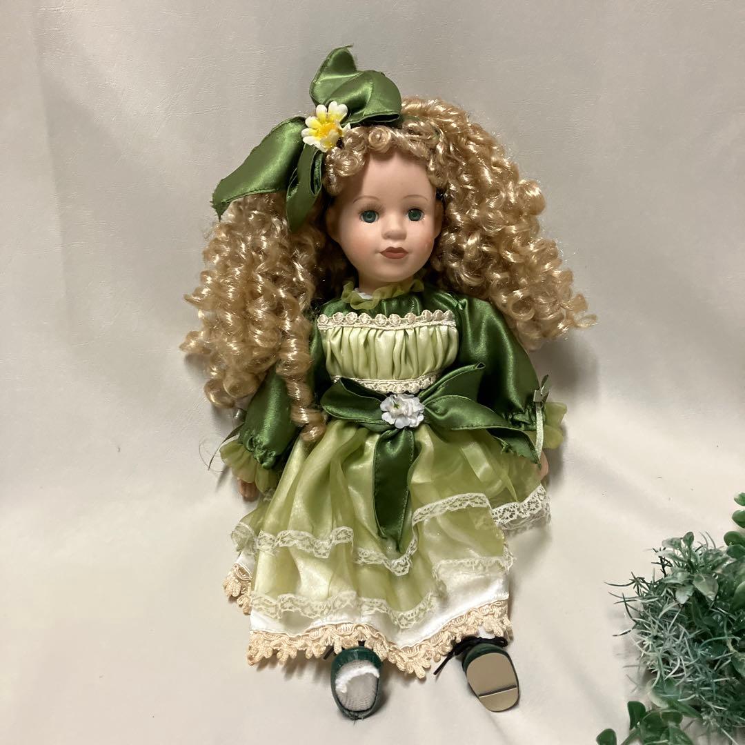 ビスクドール ビスクドール アンティークドール フランス人形 41cm