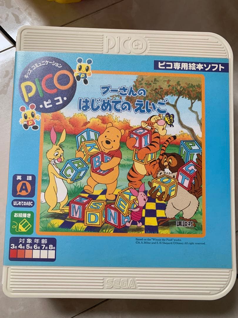 ⊰SEGA⊱☘️匿名発送☘️送料無料☘️PICO ピコ 本体 ソフト6 セット
