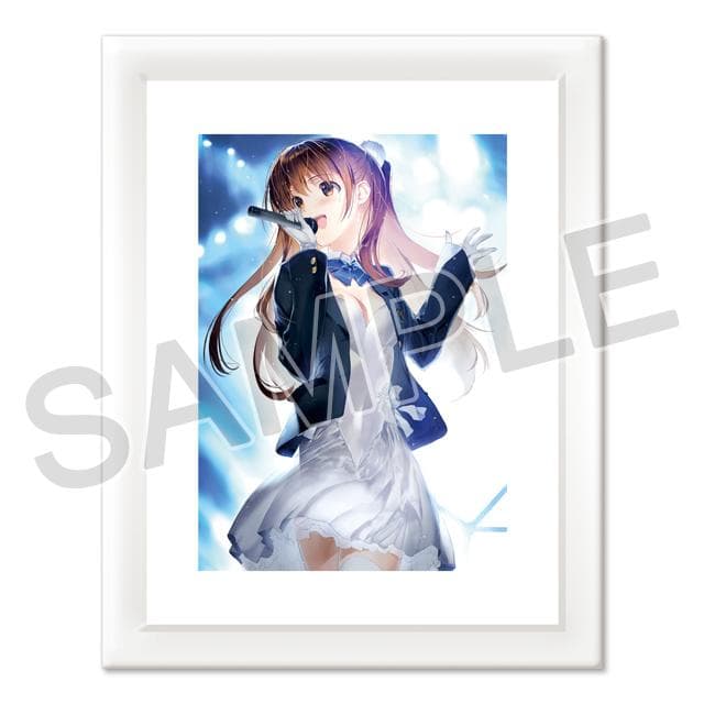 WHITE ALBUM2 なかむらたけし直筆サイン入り 複製原画 小木曽雪菜