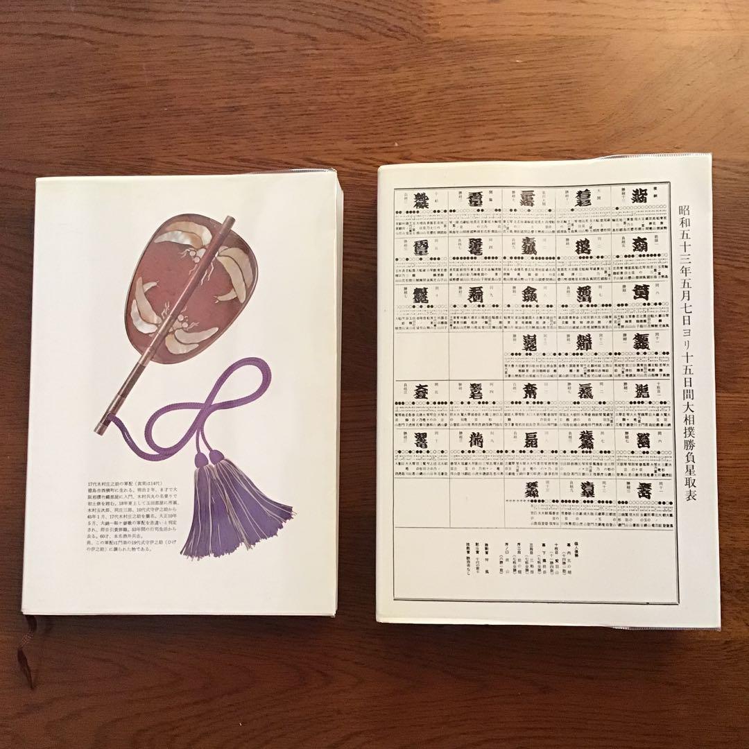 明治大正の全三役力士略伝　昭和の全三役力士略伝　野宮明雄　2冊セット