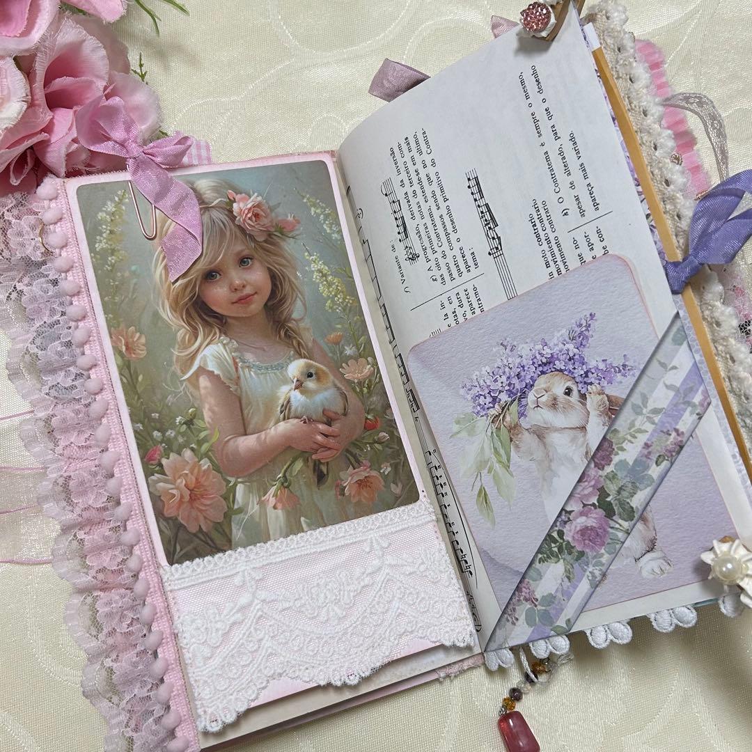 薔薇とレースのジャンクジャーナル・雑記帳 Happy Easter - メルカリ