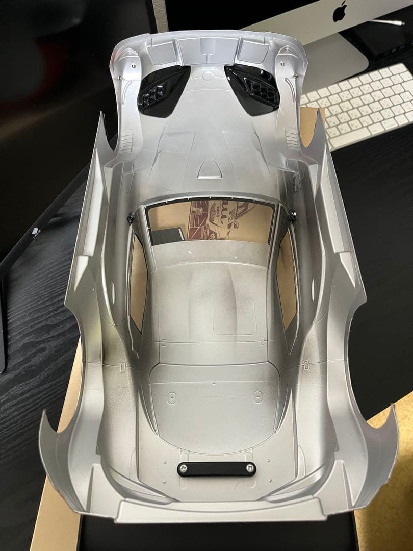 タミヤ 1/10 RC au TOM'S GR Supra スペアボディ - メルカリ