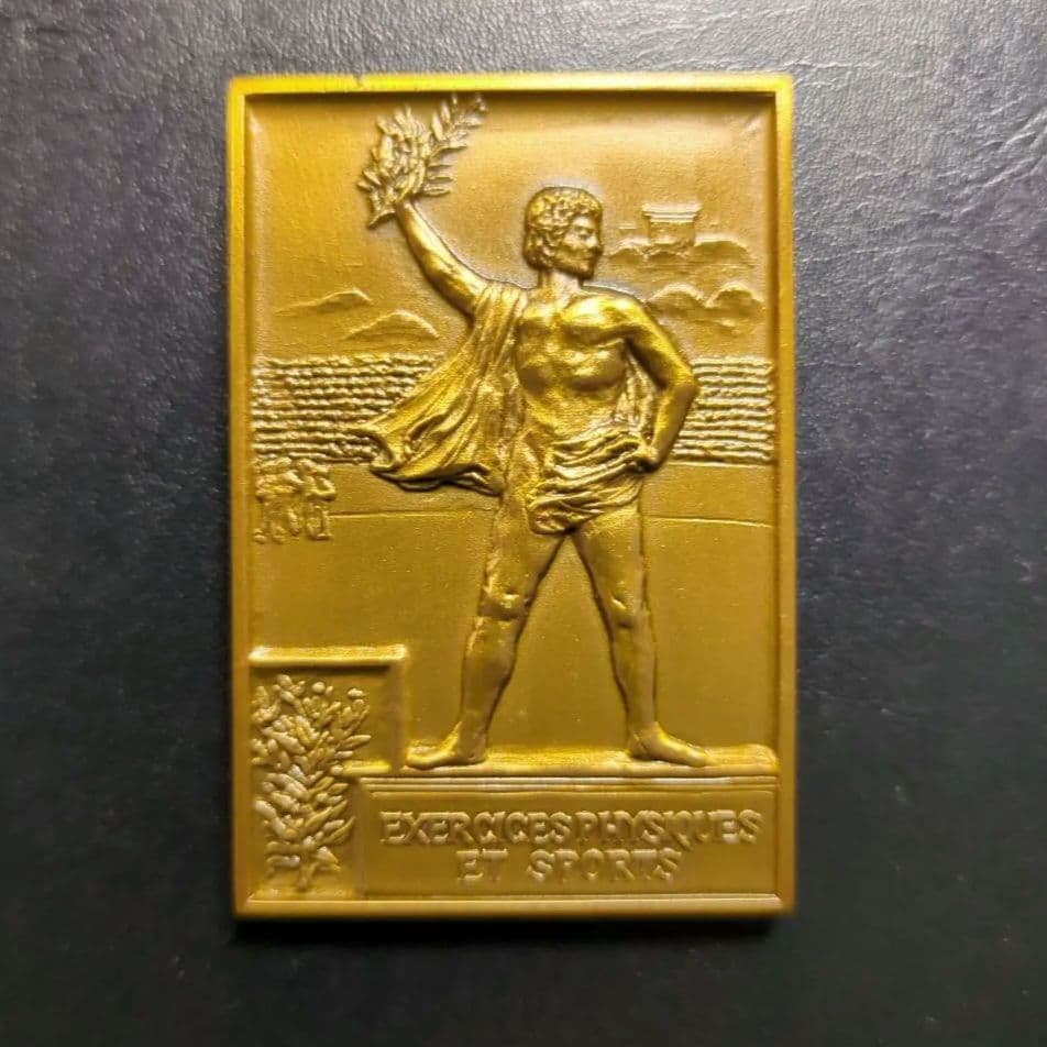 パリ・オリンピック 第2回大会 1900年 記念メダル（レプリカ） - メルカリ