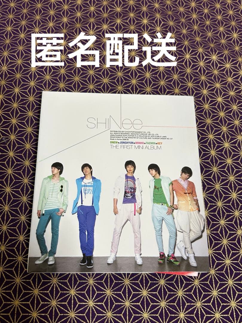 SHINee The First Mini Album シャイニ　샤이니 SHINee The First Mini Album Replay Korean ver. 2008 CD + 40P