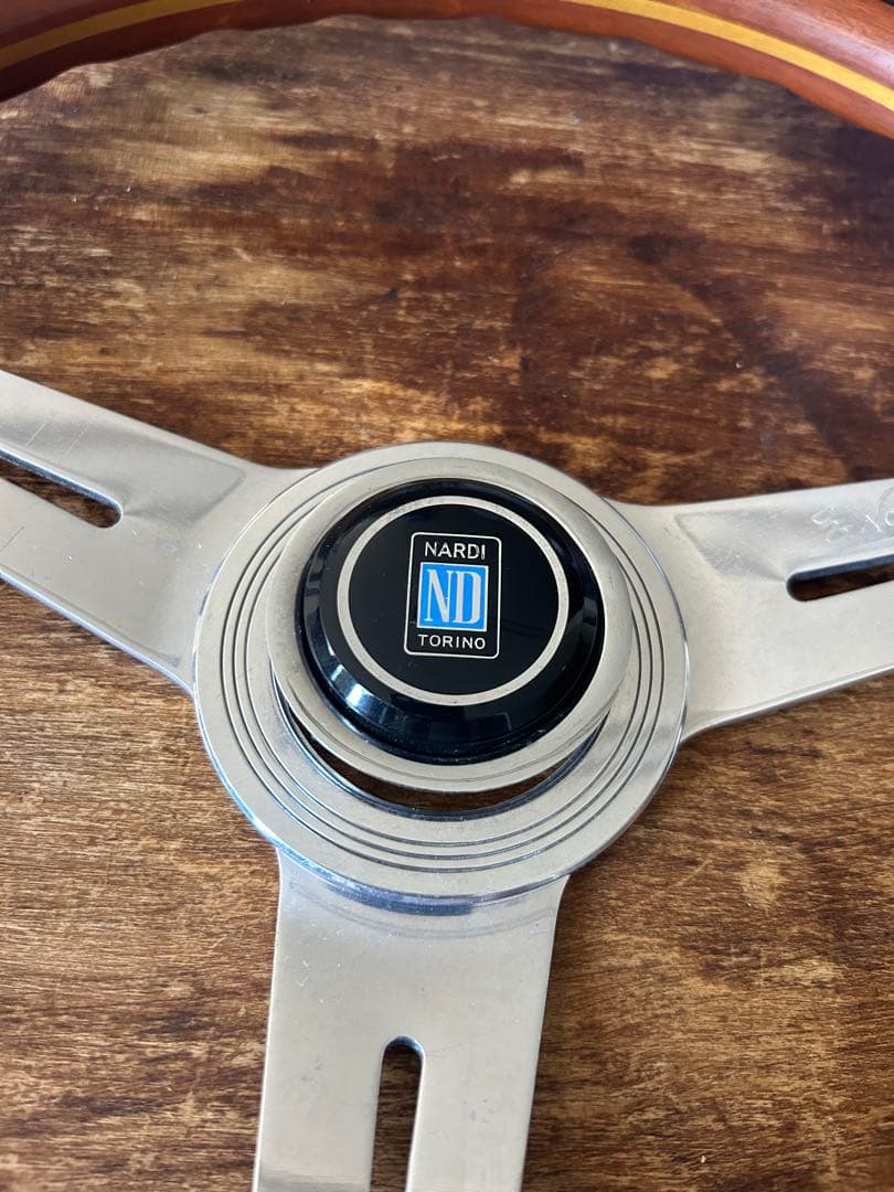 hope 様 希少な当時物 ナルディ ウッド - メルカリ