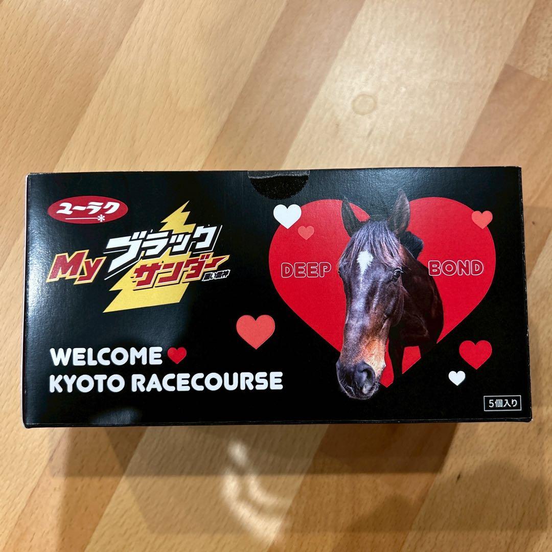 JRA 京都競馬場 ブラックサンダー WELCOME KYOTO ディープボンド