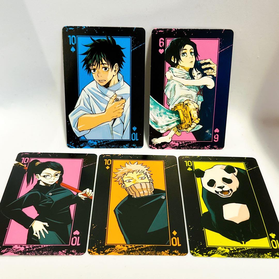 新品】乙骨優太&禪院真希&パンダ2年生セット 呪術廻戦 トランプ - メルカリ